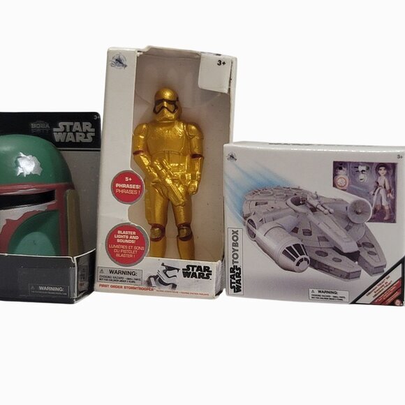 Star Wars Mandelorian Disney Mini Brands Gold Lot - Picture 5 of 8